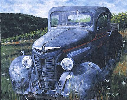 Vineyard Truck.jpg - Vineyard Truck "30"X24" SOLD